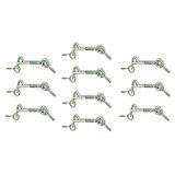 Madol安全フック&目、亜鉛、2インチ10パック( 1860 – 10 FBA )