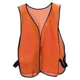 MSA安全ワークス818040のHi-Vizのオレンジ安全ベストスタンダード
