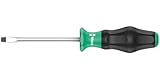 Wera 05031427001 Kraftform Comfort 1334 Slotted Screwdriver 10mm Head 200mm Blade Length [並行輸入品]