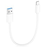 USB Type C ケーブル 0.3m 10Gbps高速データ転送 USB-A to USB-C 短い30cm USB 3.1/3.2 Gen2 急速充電QC3.0 Carplay/Android Auto 対応 iPhone17/16/15 Plus/Pro Max/ipad/SSD 外付け/SSDケース/Samsung Galaxy/xiaomi/クションカメラ タイプc多機種対応