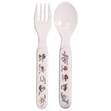 Baby Cie Fork & Spoon - Ocean Animals - Aqua by Baby Cie [並行輸入品]