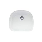Franke PRK11021MW Prestige 21-Inch Single Bowl Undermount Fireclay Kitchen Sink, Matte White [並行輸入品]
