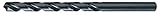 Cleveland C08840 High-Speed Steel General Purpose Taper Length Drill Bit, Steam Oxide Finish, Round 