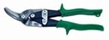 Wiss M7R 9 1/4" Metalmaster Offset Snips, Cuts Straight to Right, Green Grips [並行輸入品]