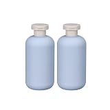 JP Number シャンプーボトル 300ml 旅行用 詰め替えボトル トラベルボトル (ブルー, 2本セット)
