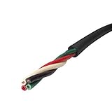 富士電線工業 ラバロンプラスVCT 2sq×4芯 600V耐圧 黒色 キャプタイヤケーブル (2mm 4C 4心) (切り売り 1m～) CG