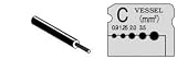 [3057569]ベッセル　ワイヤーストリッパーブレード３０００Ｃ用 WB003