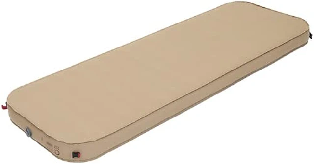 QUICKCAMP インフレーターマット 極上インフレータブルベッド 10cm 極厚 シングル サンド QC-AM70