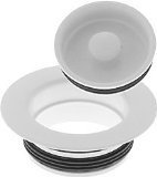 Westbrass D2091-03 Universal Replacement Disposal Flange and Stopper [並行輸入品]