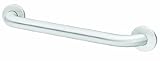 Bradley 8120-001420 Heavy Duty Stainless Steel Standard Grab Bar with Concealed Mounting, 1-1/2 OD x