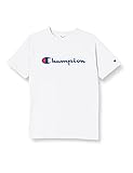 [チャンピオン] Tシャツ 半袖 綿100% 定番 スクリプトロゴプリント ショートスリーブTシャツ C3-P302Z/C3-X353L メンズ ホワイト M