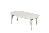 BONNY折りたたみローテーブル 90cm幅 　ホワイトウオッシュ　VTM-01WW