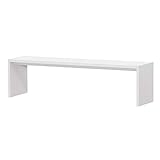 岩附(IWATSUKI) ローボード ホワイトウッド 幅175cm 奥行44.5 高さ49.2 幅木よけ加工無し オーダー OC-50175DWW