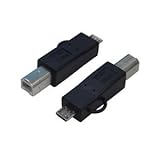 （まとめ）変換名人 変換プラグ USB B（オス）→microUSB（オス） USBBA-MCA【×10セット】