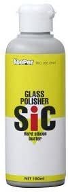 Amazon Keeper技研 キーパー技研 グラスポリッシャーsic 180ml ガラス面の油膜除去剤 撥水剤 車 バイク