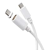 エレコム USB Type C ケーブル マグネット 脱着 1m 60W USB PD対応 [ショート・発火を防ぐブレーカー搭載] 【磁石で簡単に脱着できる】 ピタッとマグネット ホワイト MPA-CCECMA10WH