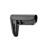 GPリテール マグプルタイプ リアル刻印 MOE TR ストック レプリカ M4 M16等に対応 ラバー製バットパッドにも刻印あり (ブラック)