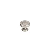 Century Hardware 29407-MSN Belvedere 1-3/8" Diameter Round Knob, Matte Satin Nickel [並行輸入品]