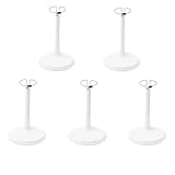 Crystal craft ドールスタンド 5個セット アクションフィギュア ディスプレイスタンド 【ホワイト 15cm】