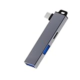 汎用性とコンパクトなUSB CハブタイプCドッキングステーションUSB2.0 USB3.0ポート用シームレスなデバイス統合アルミニウム合金アダプター用