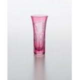 TSG　東洋佐々木ガラス(株)　八千代切子・花器(末広) 　LV68360SAU-C661