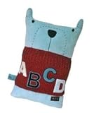Qatch マイトラベル トイ ＢＯＢＢＯ Ｔｈｅ Ｂｅａｒ♪ 知育玩具 輸入玩具 子供 おもちゃ ぬいぐるみ 抱き枕 オーガニックコットン トラベルトーイ誕生日 祝い ギフト安心 安全 カワイイ お