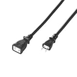 （まとめ） サンワサプライ 電源延長コード 抜け止め 2P ブラック 10m TAP-EX12-10BK 1本 【×2セット】