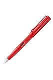 LAMY ラミー 万年筆 F 細字 サファリ ストロベリー L20SB-F 限定 正規輸入品