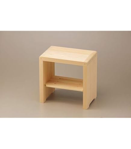 Amazon｜ヤマコー バスチェア ナチュラル 約W26×D17×H21cm｜バスチェア