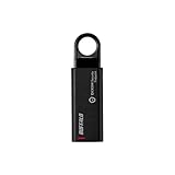 バッファロー セキュリティー USBメモリー 64GB USB3.2 Gen1 DiXiM Security Endpoint搭載 ウイルスチェック パスワードロック ノック式 RUF3-KEV64G-BK