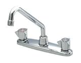 BRIGGS PLUMBING PRODUCTS GIDDS-126003 Sayco/Briggs Kitchen Faucet 2-Handle with Spray [並行輸入品]