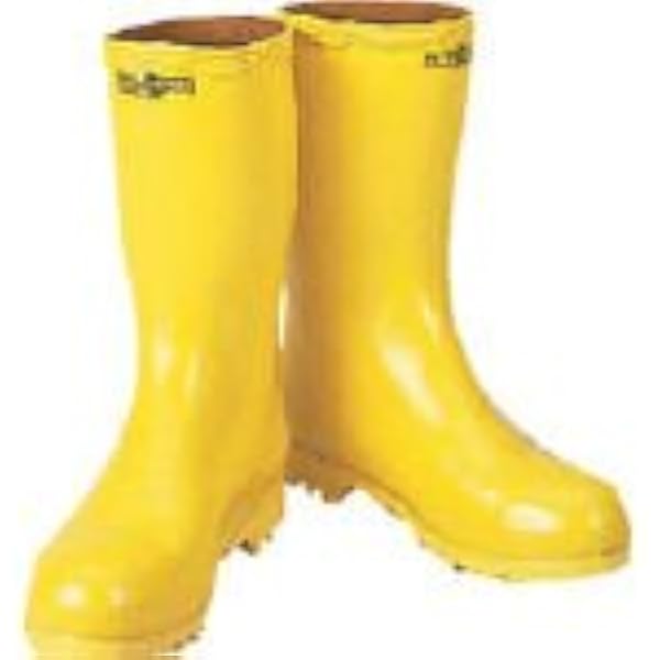 Amazon | [弘進ゴム] 長靴 安全靴 フェルト安全半長 F型 24.0 cm 黒