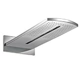 Aquabrass 2862-pc Virgin雨Wallmountデュアル機能雨ヘッドポリッシュクローム