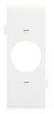 Pass & Seymour PJSC7WCC10 Sectional Thermoplastic Wall Plate Junior Jumbo Single Receptacle Center S