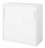 コクヨ　エディア　収納システム　高さ915mmタイプ　下置き　3枚引き違い戸　幅900×奥行き400mm カラー:F1（ナチュラルグレー）