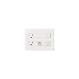 因幡電機産業:Abaniact 情報コンセント TEL/LAN/TV カテ6 型式:AC6-212VTL