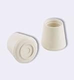 6 /パックShepherdハードウェア9120 7 / 8inホワイトゴム脚ヒント