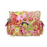 Kalencom Midi Coated Diaper Buckle Bag, Jazz Ruby by Kalencom