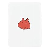 iPad Pro 11 インチ 第3世代 第2世代 対応 ケース カバー A2377 A2459 A2301 A2460 A2228 A2068 A2230 A2231 アイパッド11 メンダコ イラスト 可愛い ホワイト 白 かわいい キッズ 子供