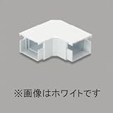 マサル工業 《エムケーダクト 付属品》 平面マガリ 1号 ホワイト MDM112