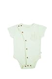 Finn+Emma フィン&エマ 半袖ロンパース オーガニックコットン100% 9-12ヶ月 ジャングル U01-0200d9-12 Light Green