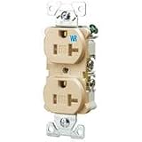 Cooper Wiring Twrbr20v Wr & Tr 20a Comm Duplex Recept by Cooper Wiring