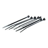 C2G 43222 7.5in Releasable/Reusable Cable Ties - Black - 50pk - Cable Tie - Black - 50 Pack by C2G
