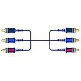 JVCケンウッド ビクター ピンプラグX3-ピンプラグX3コンポーネントビデオコード 2M VX-D120E