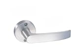 GIA　室内用 間仕切り錠　空錠レバーハンドル　32A-O （バックセット50mm)　B（ブロンズ）
