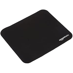 Amazonベーシック マウスパッド ゲーム用 Sサイズ ブラック 正方形