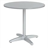 ユニソン　テーブル＆チェア　ラウンドテーブル　AU800　【ガーデンテーブル】 シルバー