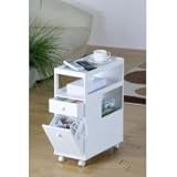 ソファサイドワゴン KPCF-002 WH・ホワイト ポイント10倍