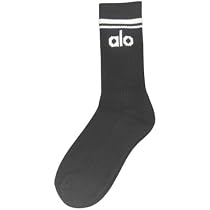 Amazon.co.jp: [ishly] Alo Yoga ユニセックス ソックス ブラック