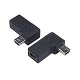 （まとめ）変換名人 変換プラグ USB mini5pin 右L型（フル結線） USBM5-RLF【×20セット】